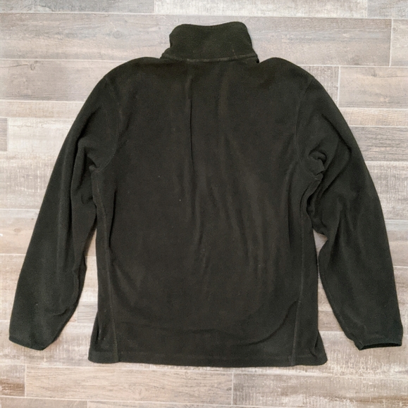 Eddie Bauer Army Green Zippered Pullover Size Med - Picture 6 of 6